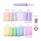Slime Foam Beads Floam Balls – 18 Pack Pastel Microfoam Beads Kit 0.1-0.14 inch (90,000 Pcs) Micro Colors Rainbow Fruit Beads Craft Add ins Homemade DIY Kids Ingredients Flote Microbeads Supplies